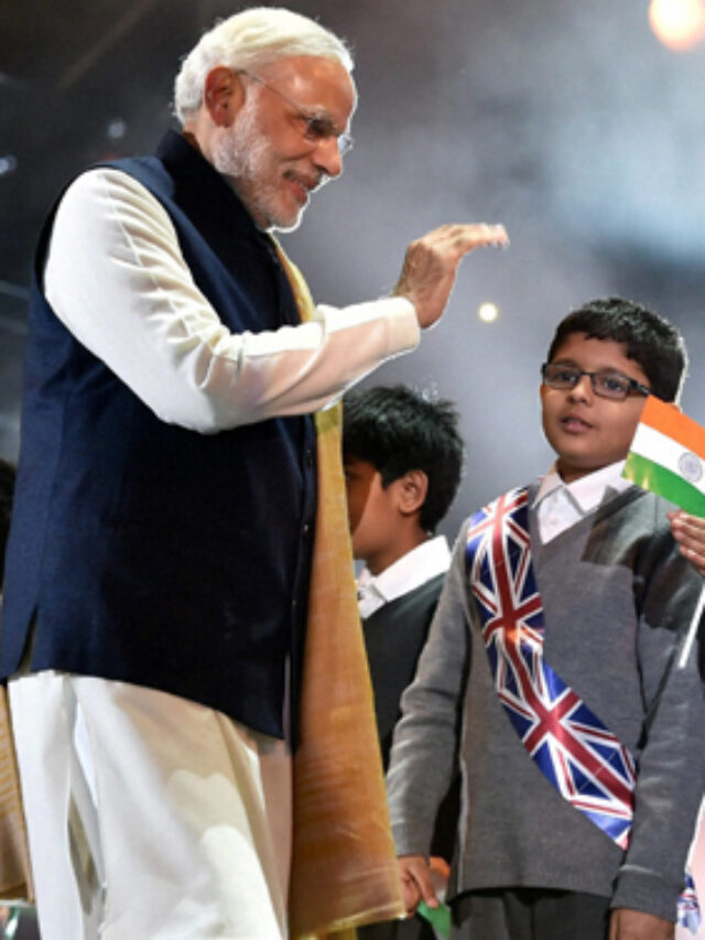 PM Modi at Wembley Stadium