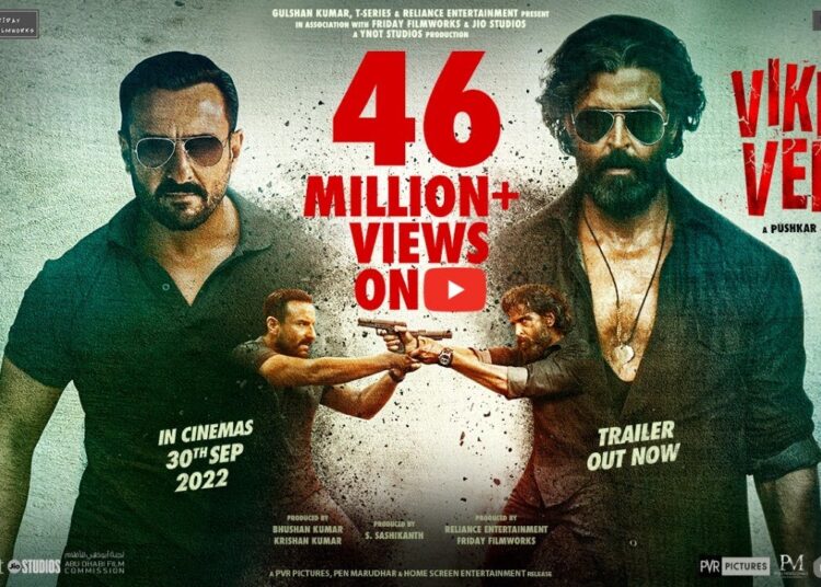 “Vikram Vedha”; 15 cities receive live broadcasts of the song