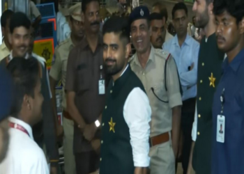 Pakistan Arrives in India for ODI World Cup Warm-Up Game