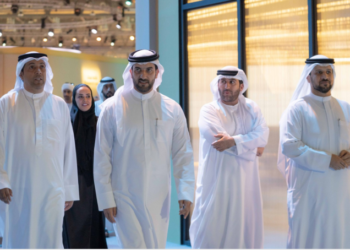 Sultan bin Ahmed reviews activities and pavilions at IGCF