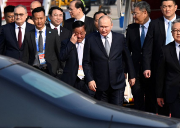 Russian President Vladimir Putin Meets with Chinese President Xi Jinping Amid Ukraine Conflict