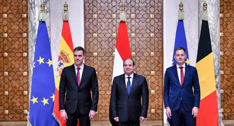 Egypt President Advocates Demilitarization of Future Palestinian State