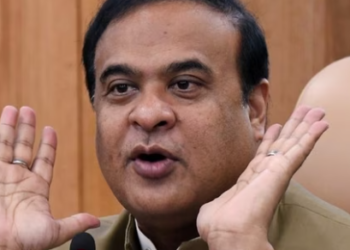 Assam chief minister Himanta Biswa Sarma has been leading the attack on the Congress after the party declined the invitation to the Ram Temple consecration event.(HT_PRINT)
