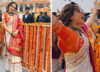Kangana Ranaut shares her excitement at Ram Mandir ceremony in Ayodhya.