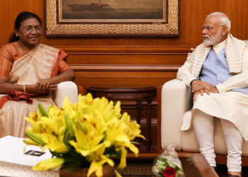 President Droupadi Murmu and Prime Minister Narendra Modi
