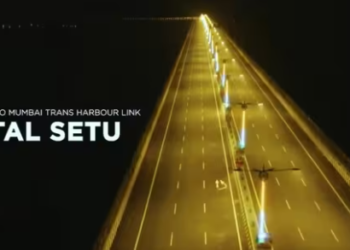 Prime Minister Narendra Modi on Friday inaugurated the Mumbai Trans Harbour Link.