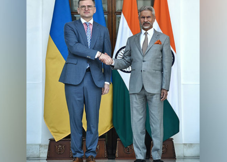EAM Jaishankar Meets Ukrainian Counterpart Dmytro Kuleba in Delhi