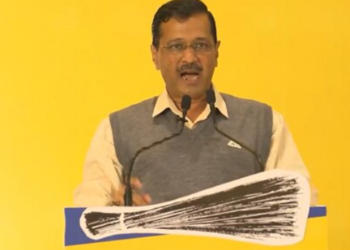 Delhi chief minister and Aam Aadmi Party convenor Arvind Kejriwal.