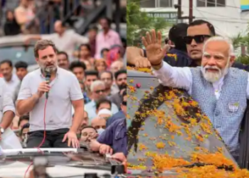 Congress leader Rahul Gandhi and Prime Minister Narendra Modi.