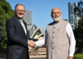 Prime Minister Narendra Modi with his Australian counterpart Anthony Albanese.(AFPFile)