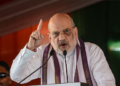 Union home minister Amit Shah said the Modi government is determined to free the country from Naxal menace,(PTI file)