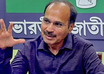 Congress leader Adhir Ranjan Chowdhury. (PTI)