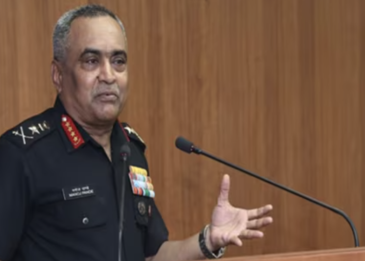 Army chief General Manoj Pande. (ANI)
