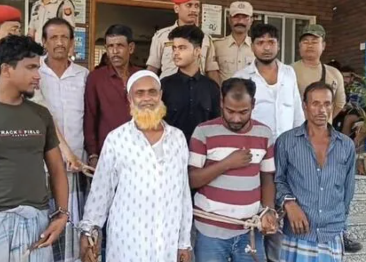 "Police Arrest Eight Individuals for Organizing Child Marriage in Assam's Karimganj District"