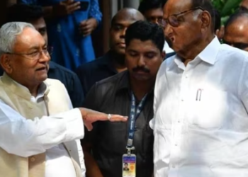 Bihar CM Nitish Kumar met NCP president Sharad Pawar in Mumbai. (File Photo)