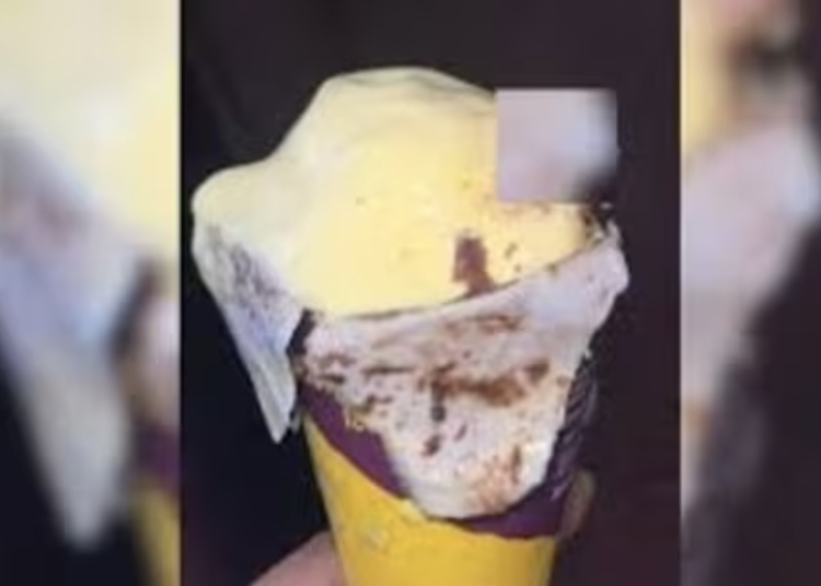 A 26-year-old doctor from Malad West alleged that he found a severed human finger in his ice cream