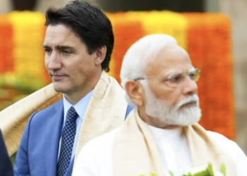 Prime Minister Narendra Modi and Canadian counterpart Justin Trudeau in New Delhi last year.