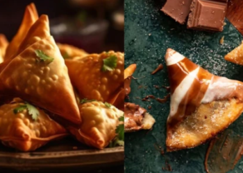 Cheese and jalapenos to Nutella, Unique samosa fillings to try(Freepik, Sanjana.Feasts)
