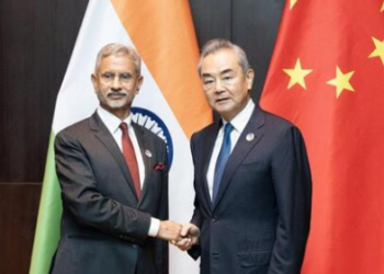 EAM S Jaishankar and his Chinese counterpart Wang Yi (Twitter-DrSJaishankar)