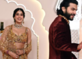 Janhvi Kapoor and Shikhar Pahariya at Anant Ambani, Radhika Merchant's wedding.