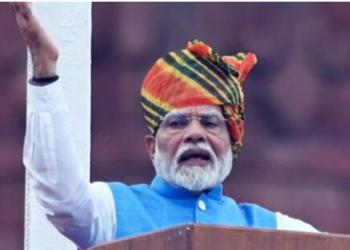 Modi envisioned transforming India into a global manufacturing hub, leveraging its resources and skilled workforce. (HT photo)