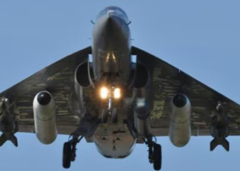 The Tejas LCA Mk-1 is among the IAF fighter planes taking part in Tarang Shakti 24.