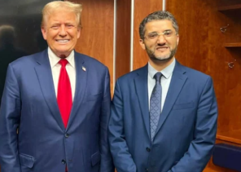 Ameer Ghalib, mayor of only Muslim-run US city, endorses Trump (Ameer Ghalib/Facebook)