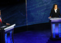 Kamala Harris rattles Donald Trump at presidential debate in Philadelphia
