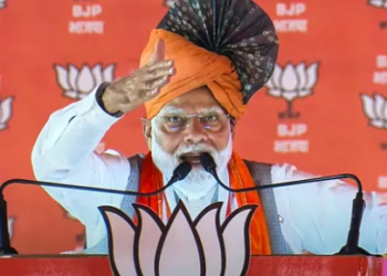 Prime Minister Narendra Modi is likely to address BJP workers at 6 pm today.(PTI)