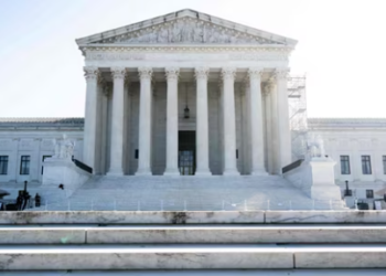 The US Supreme Court is seen on the first day of a new term in Washington, DC, on October 7, 2024. (Photo by SAUL LOEB / AFP)(AFP)