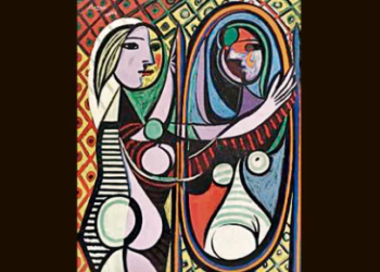 Girl Before A Mirror (1932) by Pablo Picasso. (Wikimedia)