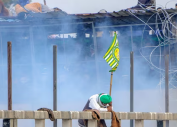 Farmer's protest