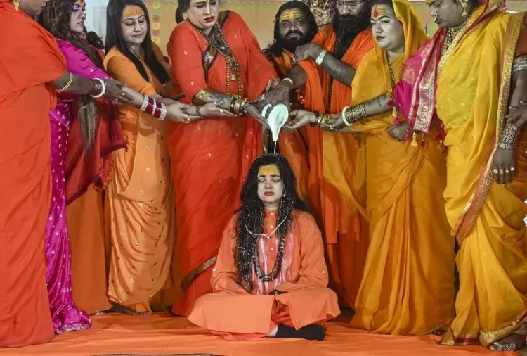 Kinnar Akhara Expels Mamta Kulkarni And Laxmi Narayan Tripathi Over Alleged Treason