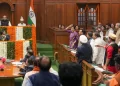 Delhi Assembly Speaker Suspends 21 AAP MLAs Amid Ruckus Over CAG Report And Ambedkar Portrait