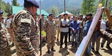 Union Home Minister Amit Shah chaired a high-level security review meeting