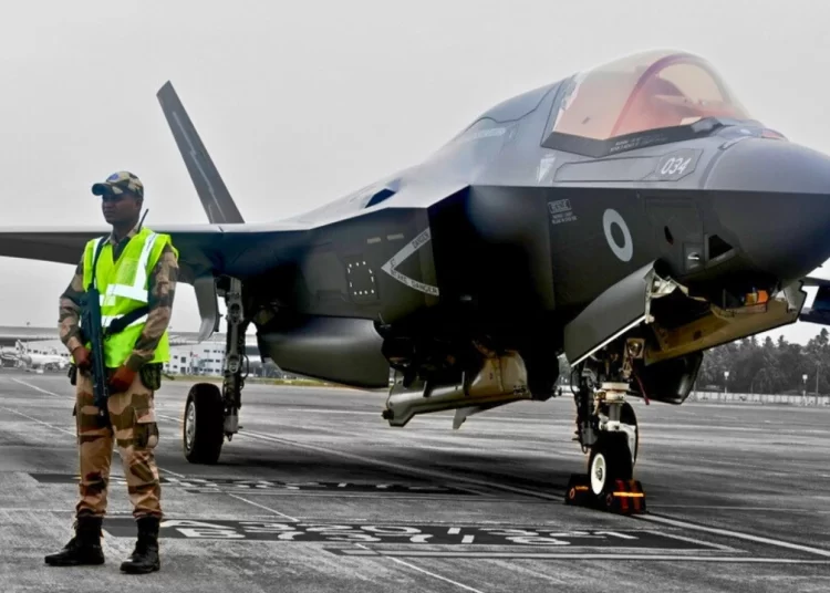 British F-35B Fighter Jet Stranded in Kerala Set to Fly Back Next Week After Repairs