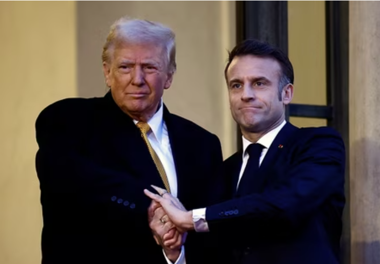 Trump vs Macron escalates as US president shares private text amid Gaza, Greenland and tariff row