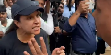 Woman Confronts BJP’s Girish Mahajan Over Mumbai Traffic Chaos, Leader Responds