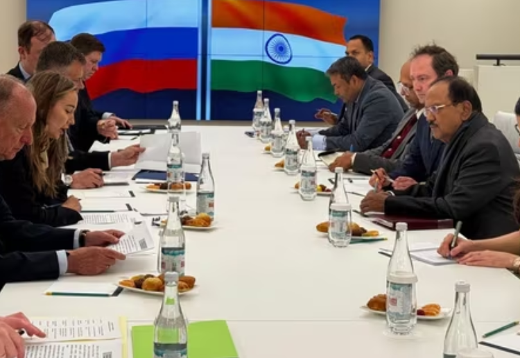 Doval Meets Patrushev in Moscow, Pushes Arctic Trade Corridor and Defence Cooperation