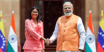 PM Modi, Venezuela’s Acting President Delcy Rodríguez Discuss Long-Term Energy, Pharma and Critical Minerals Partnership