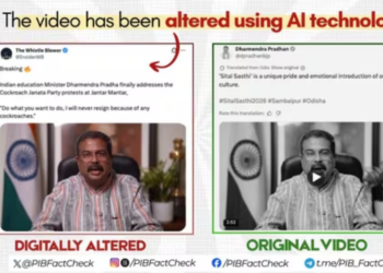 Government Debunks AI-Edited Dharmendra Pradhan Video, Says Pakistani Propaganda Accounts Spread Fake Clip