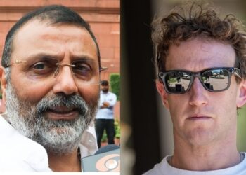 Meta Under Fire: Parliamentary Panel Chief Nishikant Dubey Demands Mark Zuckerberg’s Apology Over PM Modi Video Removal
