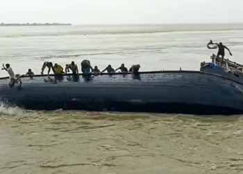 Ganga boat capsizes in Bihar’s Bhagalpur, two labourers missing as 19 rescued