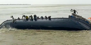 Ganga boat capsizes in Bihar’s Bhagalpur, two labourers missing as 19 rescued