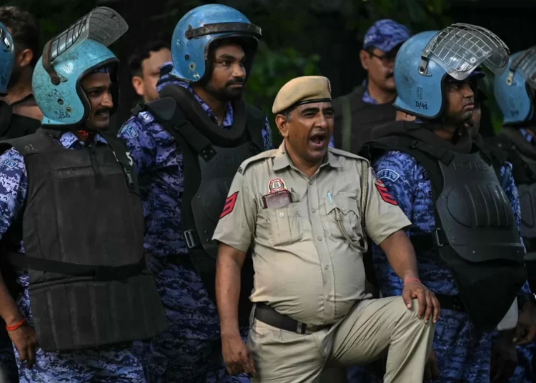 Delhi Deploys 6,000 Police Personnel Ahead of CJP’s Tiranga March Amid Security Concerns